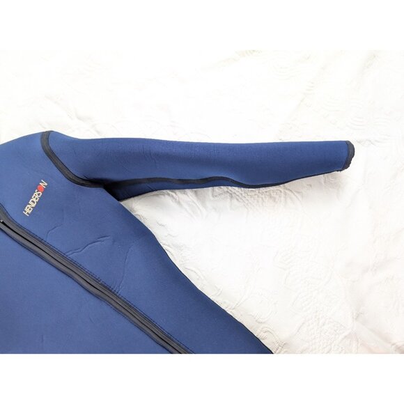 vtg. Henderson Aquatics women’s medium Shorty Long sleeve Wetsuit zipper up - Picture 16 of 16